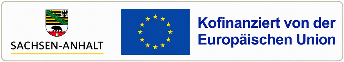 Kofinanziert von der Europäischen Union und dem Land Sachsen-Anhalt